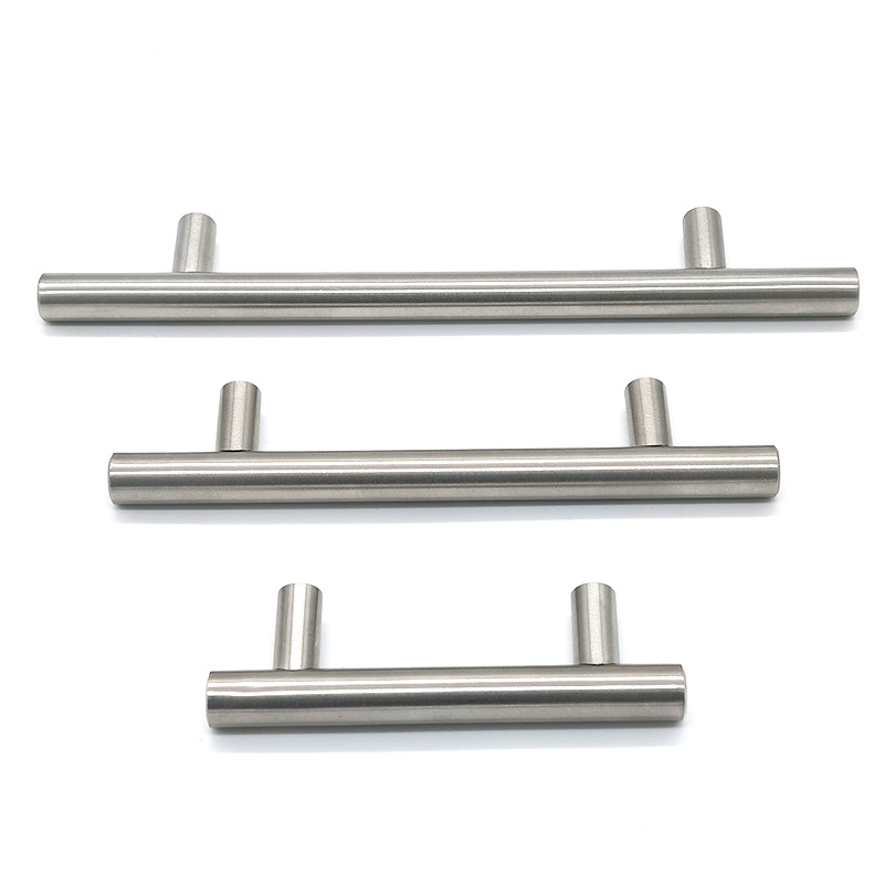 不锈钢拉手橱柜拉手柜门拉手抽屉把手家具拉手空心T型小拉手详情1