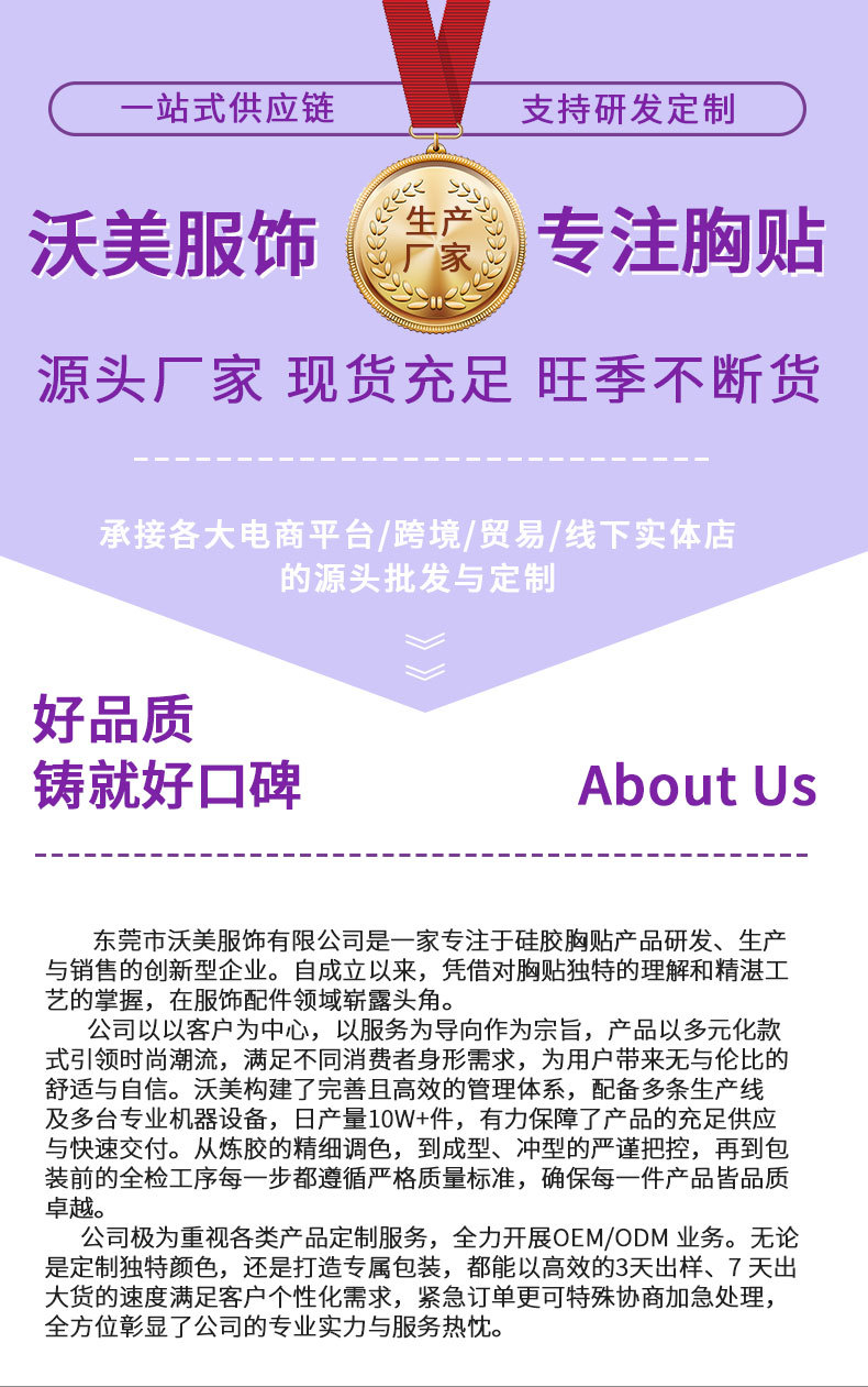 欧美硅胶胸贴文胸厚款聚拢隐形上托纯色A杯秒变C婚纱摄影专用乳贴详情12