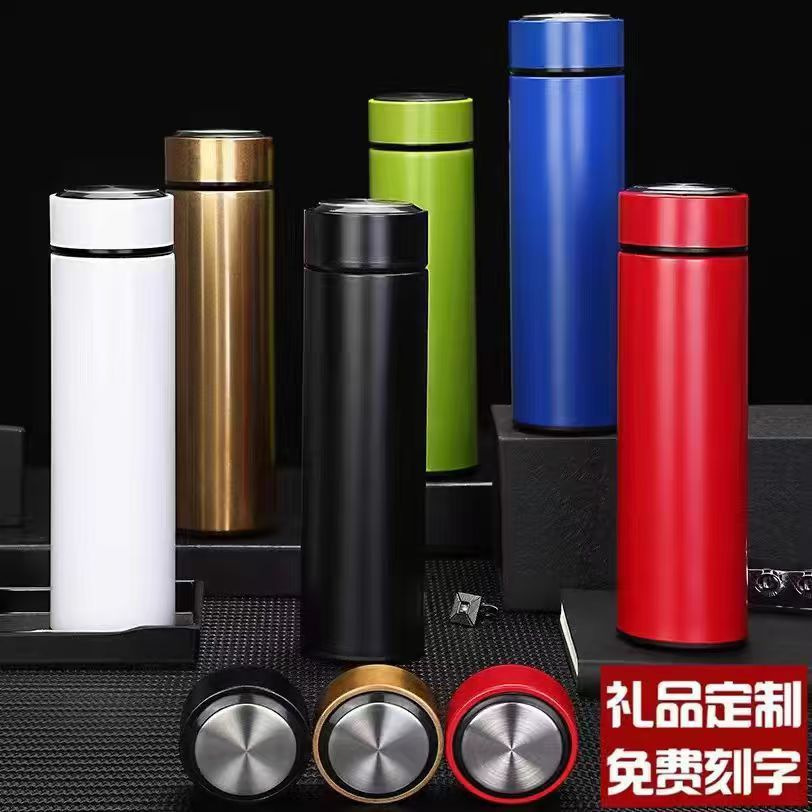 广告促销数显智能杯304不锈钢保温杯温度显示商务礼品水杯子批发详情6