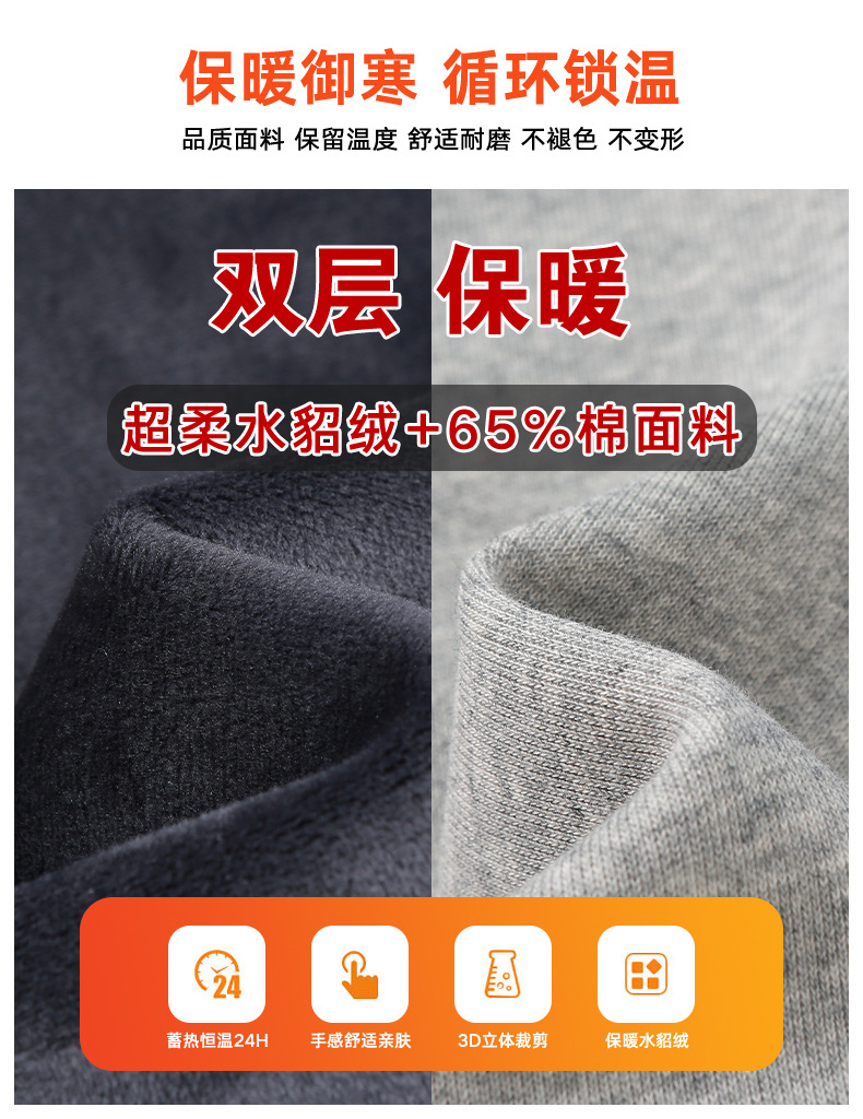 裤子男款秋冬季百搭休闲裤男士垂感阔腿宽松运动直筒长裤百搭卫裤详情40