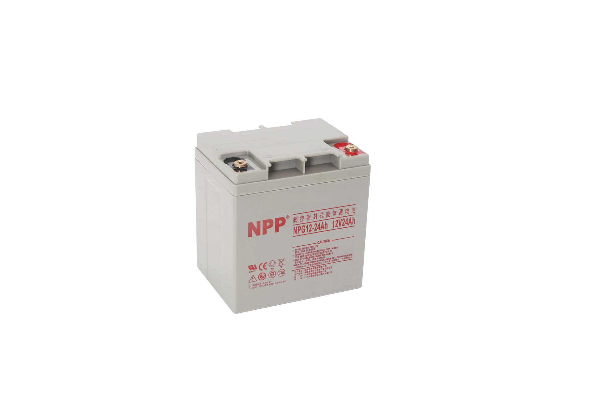 NPP battery 100AH gel battery solar cell UPS battery energy storage maintenance-free battery pic 2