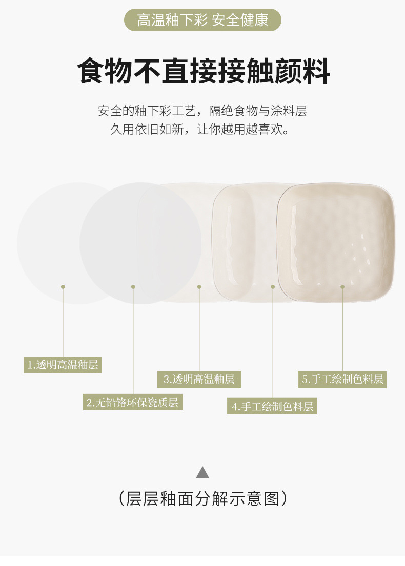 碗碟套装家用2024新款奶油风轻奢乔迁餐具陶瓷盘子菜盘饭碗组合详情7