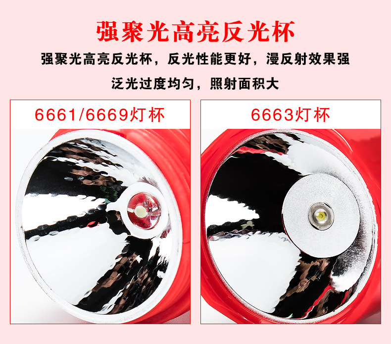 The LED red double happiness character flashlight is rechargeable and has a long battery life. It is suitable for home outdoor lighting, wedding ceremonies, housewarming, and moving into a new home pic 16