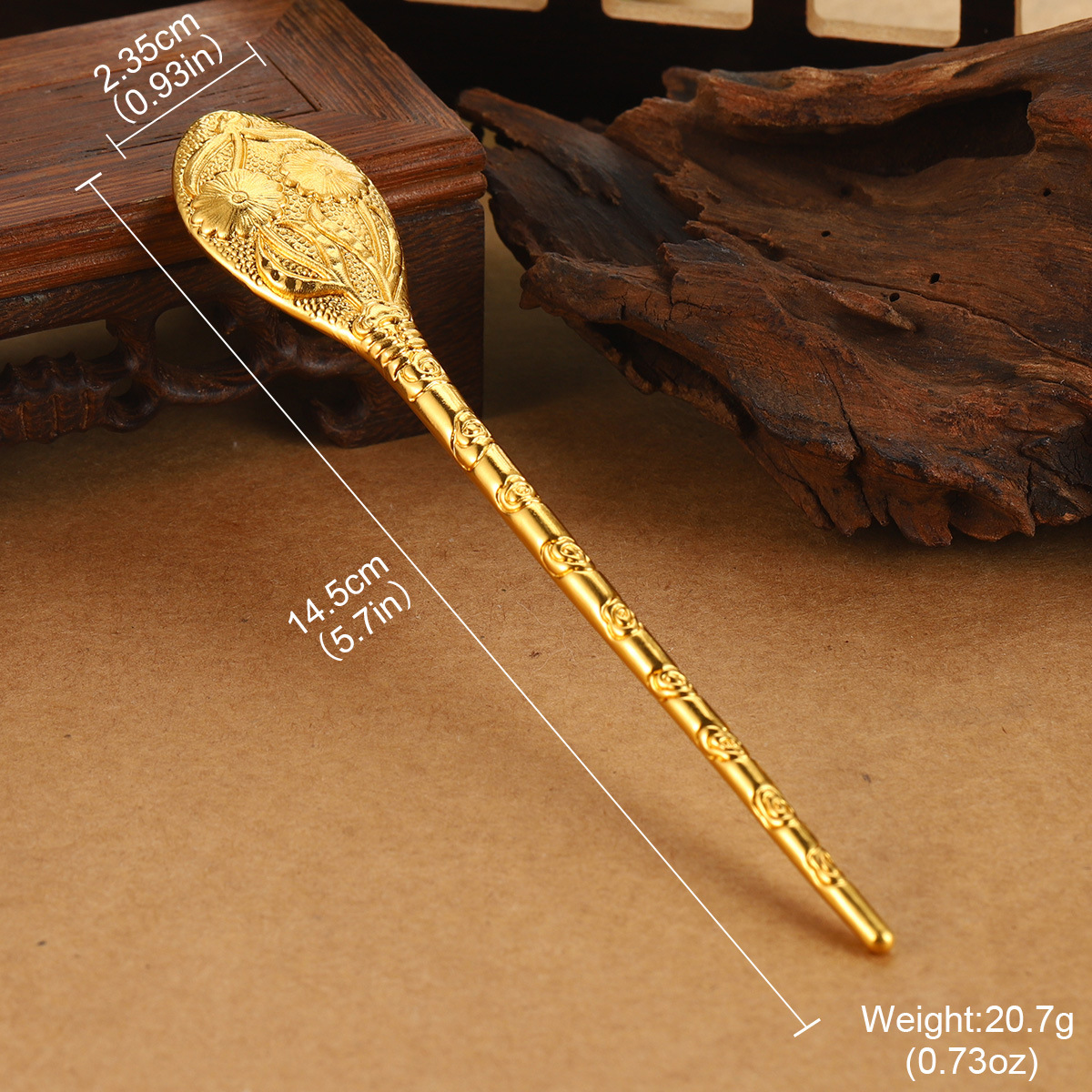 New Chinese-style hollowed-out flower and auspicious cloud hairpins, retro headwear accessories, Hanfu and cheongsam versatile hairpins, courtly ancient style ladies pic 30