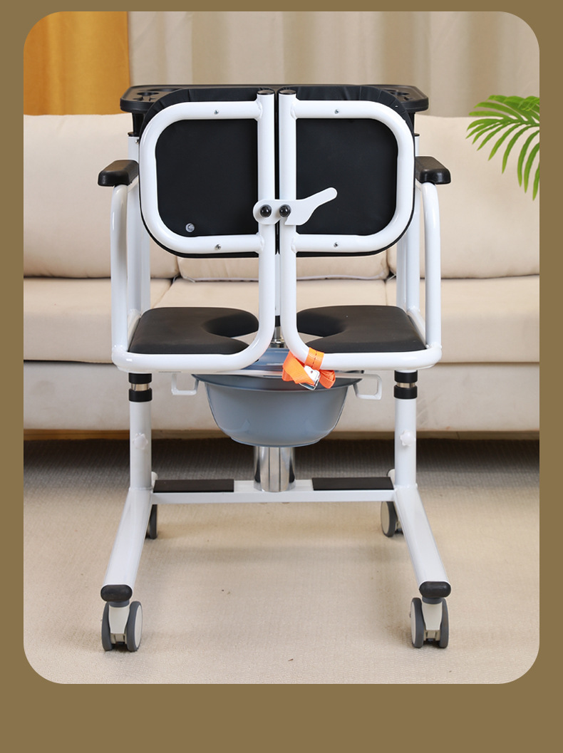 康益多移位机家用瘫痪卧床老人护理神器多功能液压升降推车洗澡椅详情18