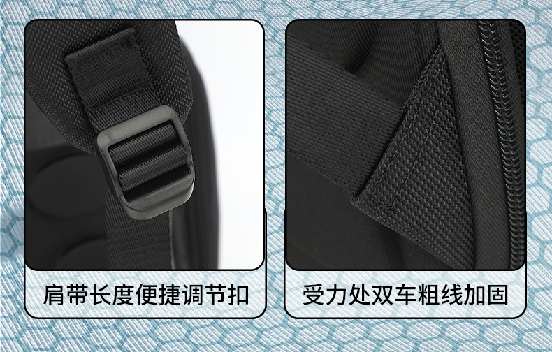 批发跨境总裁双肩包背包电脑包商务通勤大容量出差旅行包学生书包详情21