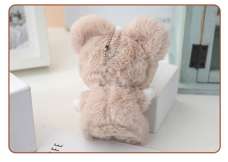 Wholesale of cute and adorable baby bear plush pendants, bags, keychains, dolls and toys pic 15