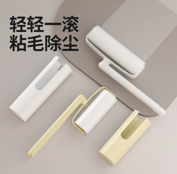 The 360-degree rotating bristle remover roller, tear-off roller brush, clothes bristle remover roller, bristle brush, and replacement paper roll pic 5