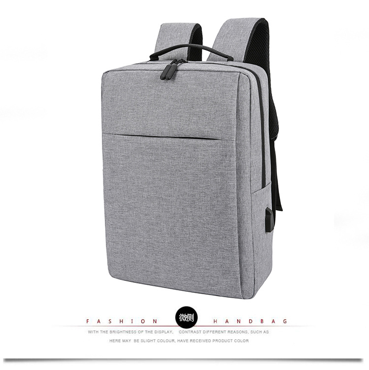 跨境大容量17寸双肩电脑包可定制高级感商务通勤旅行背包电脑包详情16