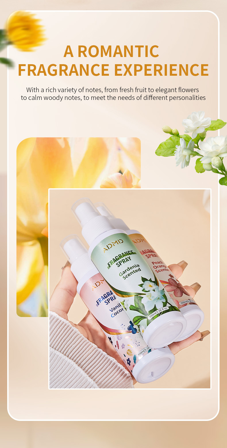 【 Cross-border Exclusive 】ADMD Fragrance Spray for Hair and Body Long-lasting Fragrance and Odor Removal Wholesale pic 3
