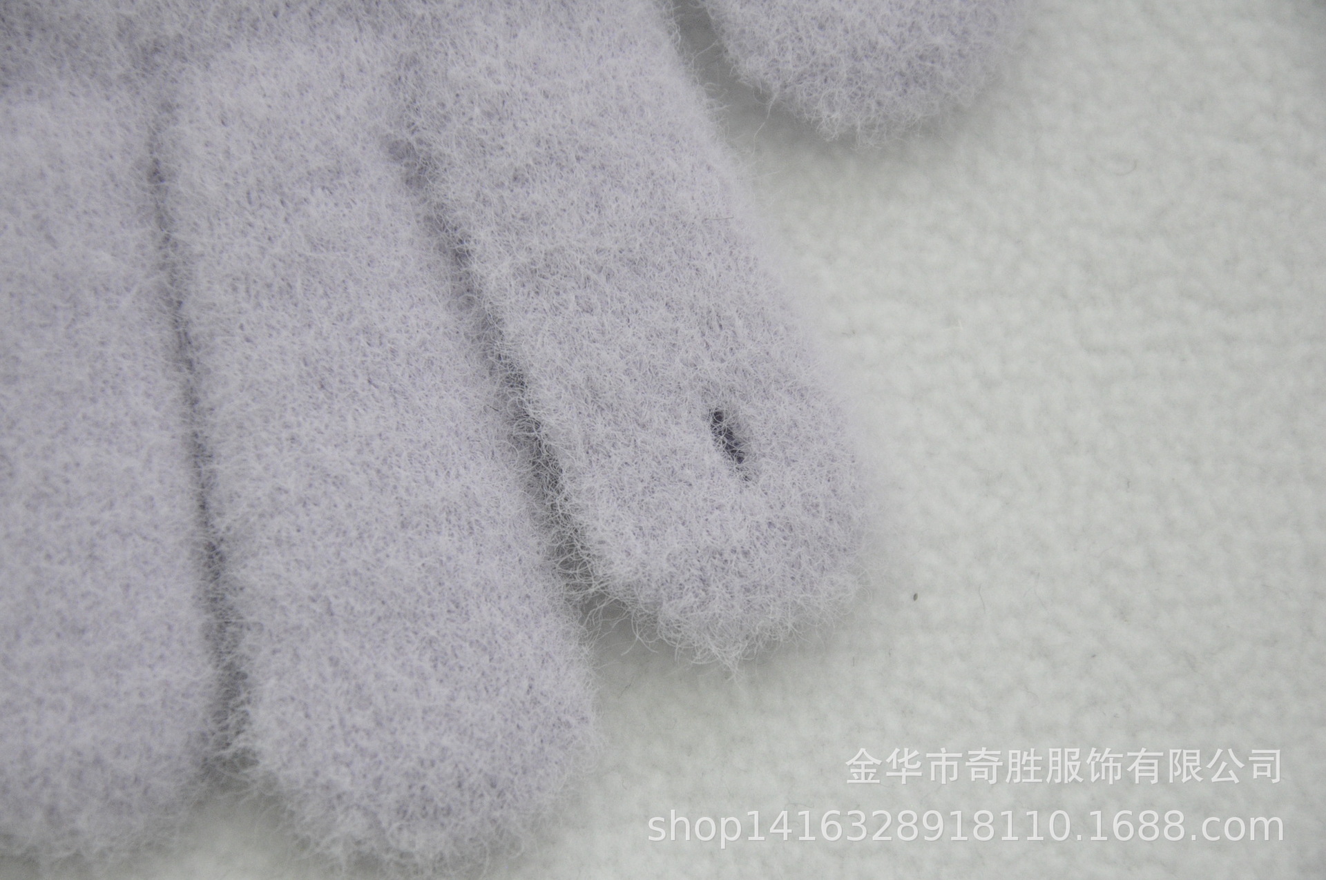 新款 加绒加厚女士可爱小猫咪提花针织手套骑车防风学生触屏手套详情20