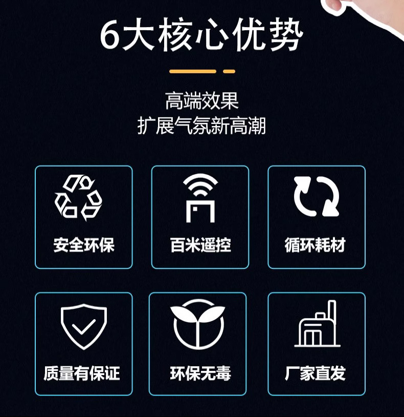 舞台喷室内网红开业婚庆礼花机酒吧求婚演出大型控制器厂详情1