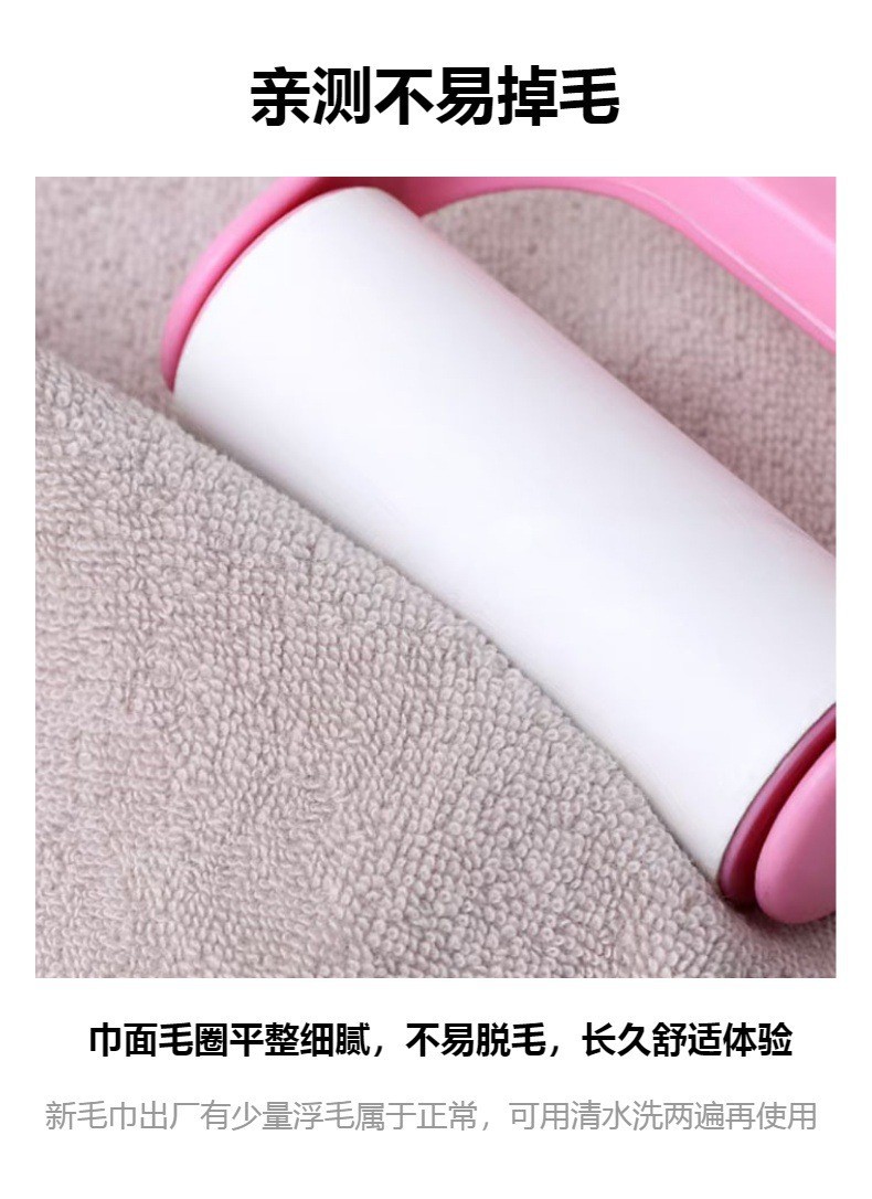 纯棉25*25cm挂钩方巾批发 幼儿园30*30cm擦手巾口水巾礼品小毛巾详情17