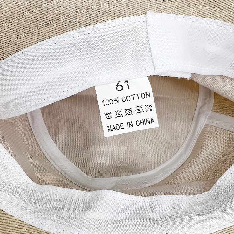 夏季纯棉大头围渔夫帽女防紫外线大帽檐遮阳帽子大帽檐显脸小详情7