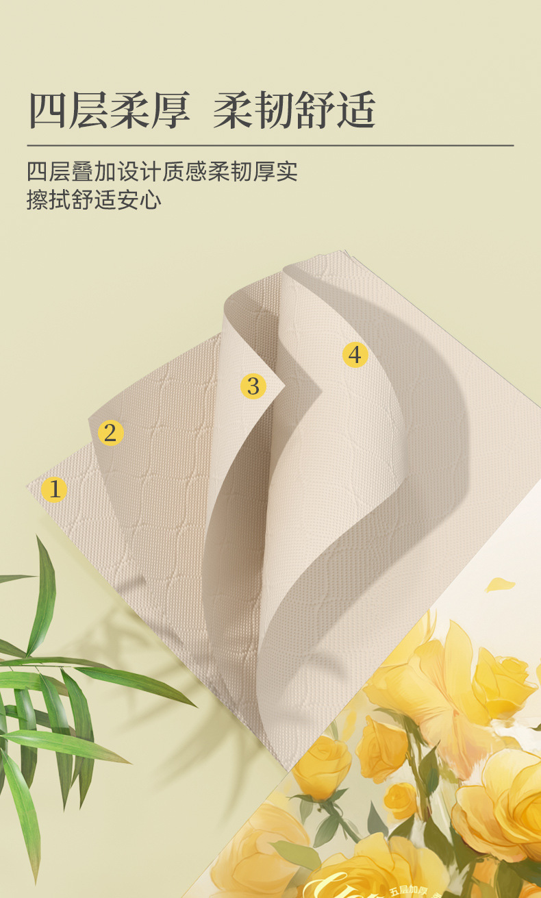 Manhua offers a full box of 1,300 hanging tissues and tissues, hand towels, napkins, and affordable household toilet paper pic 11