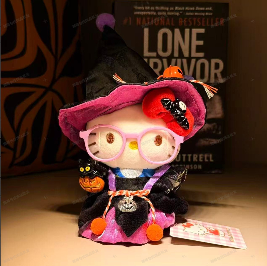 hellokitty plush toy, genuine Hello kitty doll, cute kt cat doll bag pendant pic 1