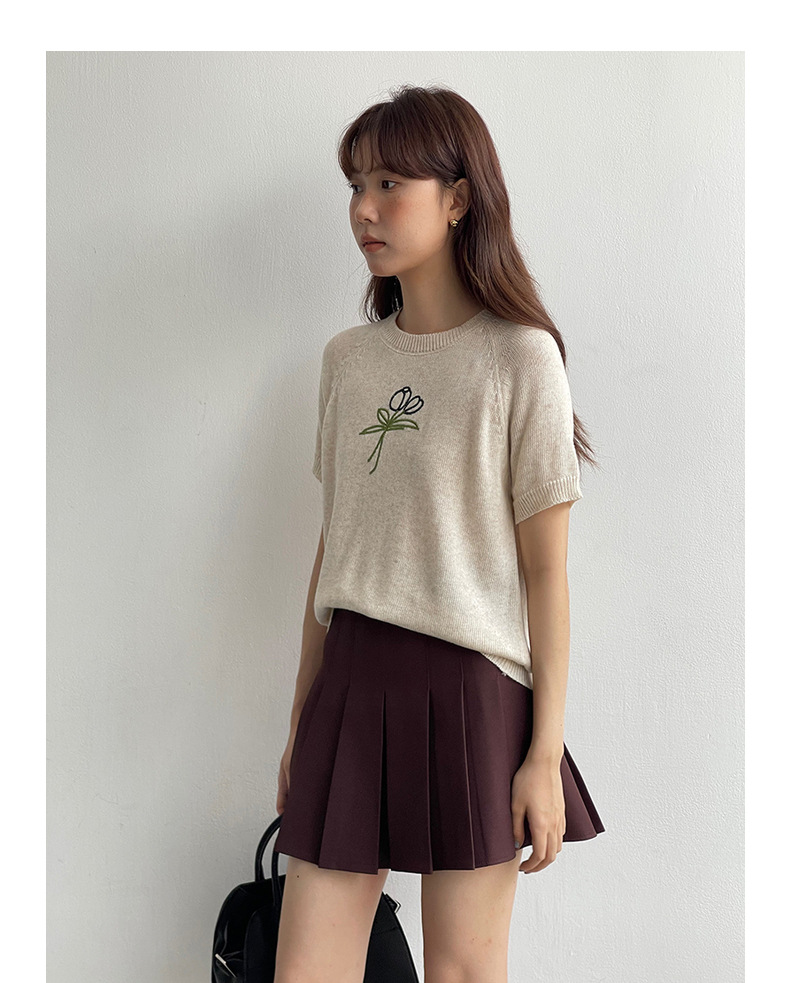 【主推 首尔私校百褶裙】高腰显瘦A字jk短裙女夏新款半身裙N127B详情43