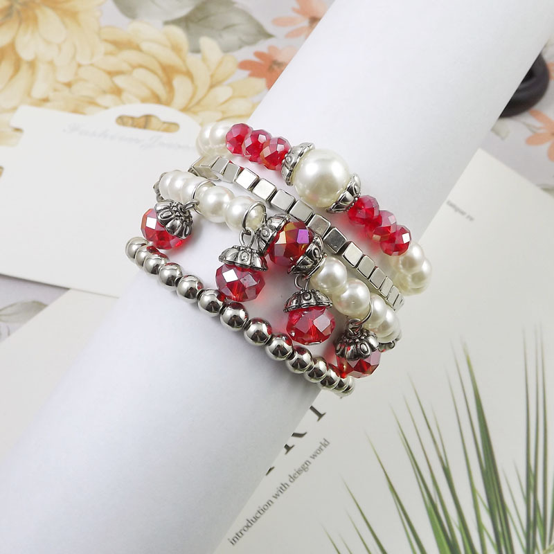 欧美时尚夏威夷风海滩风泰国度假风弹力线串珠手链手环手饰S7759详情5