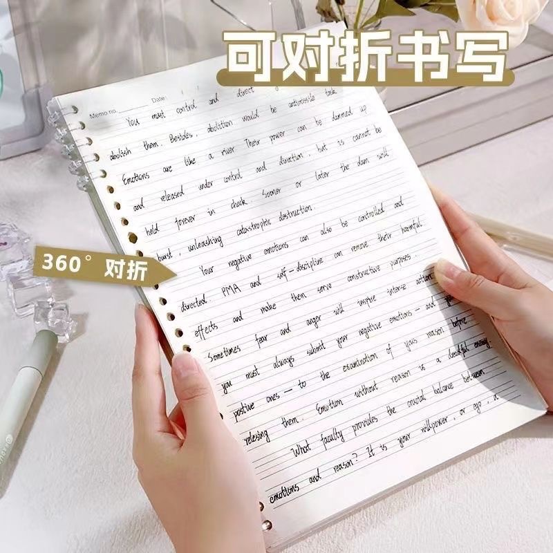 B5 loose-leaf book detachable coil notebook, a4 high appearance level thickened diary notebook for junior high school, senior high school and college students pic 5