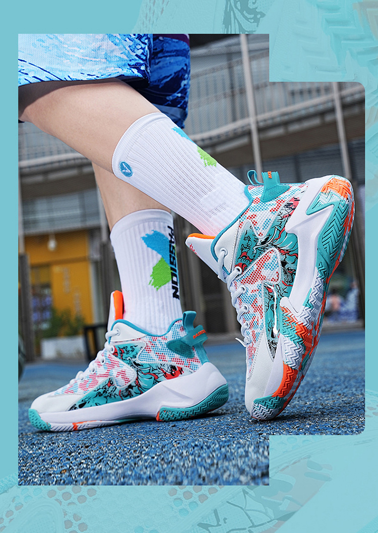 臣马工厂直销跨境新款批发男女透气防滑青少年初中学生成人篮球鞋详情14