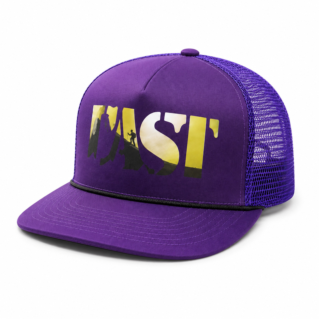 Nueva malla letras logotipo impreso gorra de béisbol malla transpirable sombrero hip-hop marca de moda gorra deportiva transfronteriza comercio exterior pic 3