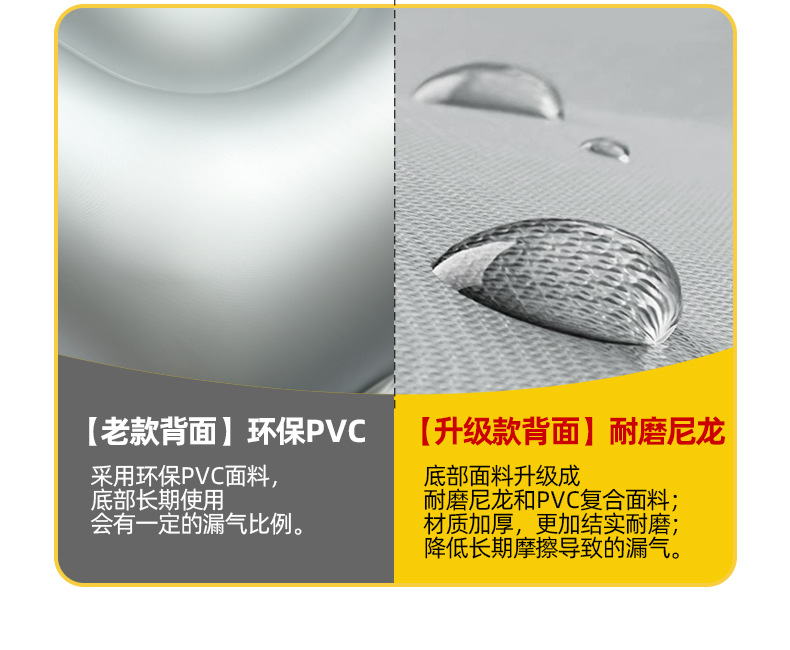 工厂车载充气床家用轿车充气床垫加大档山峰款汽车后排气垫床批发详情9