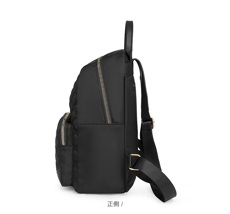 2024跨境新款时尚牛津布双肩背包高级感休闲百搭旅行女士背包书包详情25