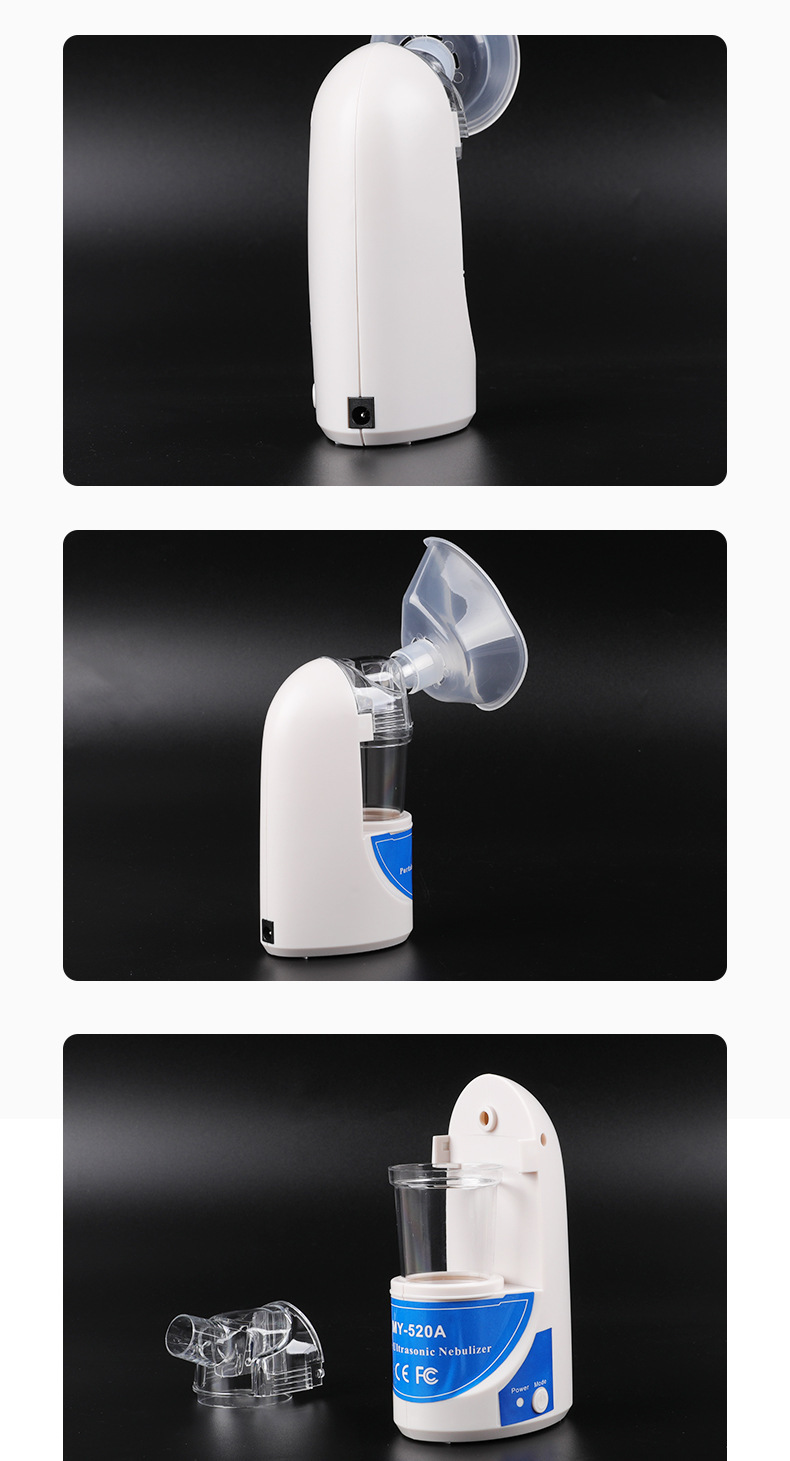 Cross-border foreign trade exclusive supply ultrasonic nebulizer oxygen mask portable handheld disposable oxygen nebulizer pic 18