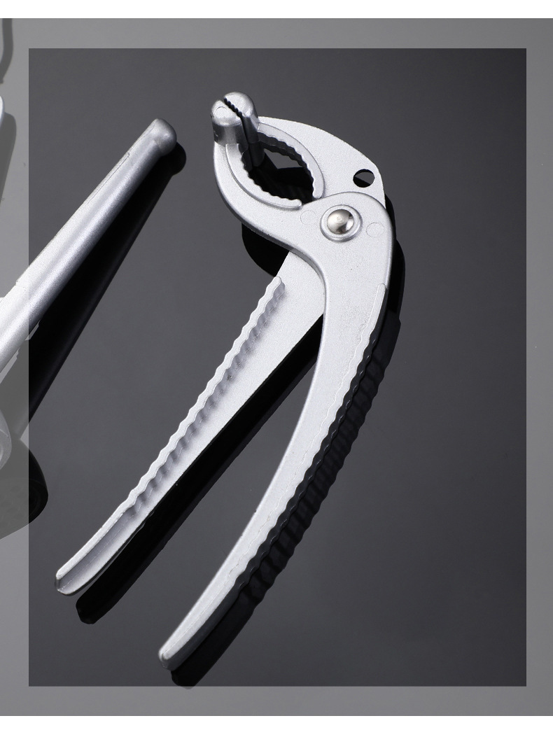 韩式铝合金石锅夹弧形防烫手夹提盘器夹煲仔钳 砂锅夹 厨房小工具详情10