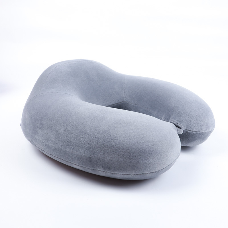 Wholesale of high-quality memory foam U-shaped pillows, portable travel cervical vertebrae protection, aircraft, vehicle, office slow-rebound neck pillows pic 9