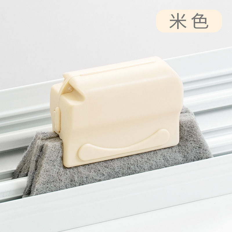 窗户槽沟清洁刷窗槽钢丝球清洗工具扫凹槽小刷子门窗缝隙代发详情12