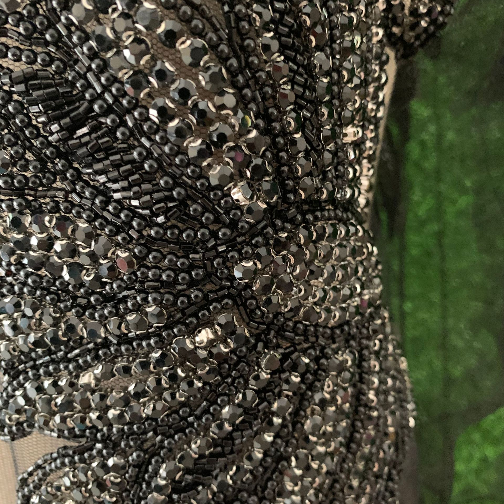 2022新款重手工贴花40*70CM婚纱礼服亮片贴花详情5