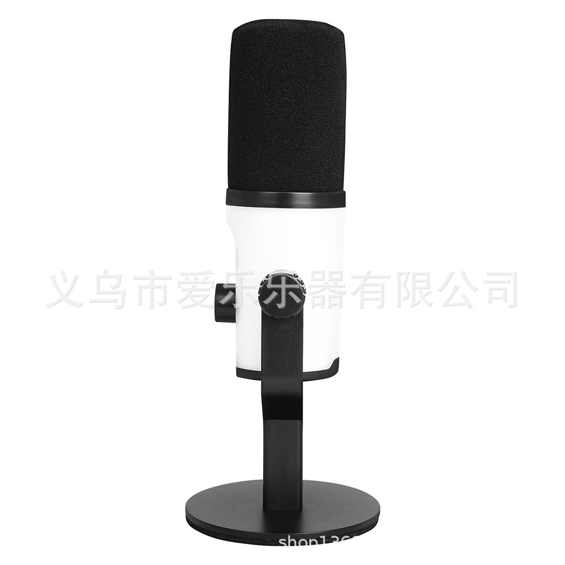 跨境USB直播麦克风炫彩渐变RGB动圈游戏降噪麦克风电脑手机话筒详情16