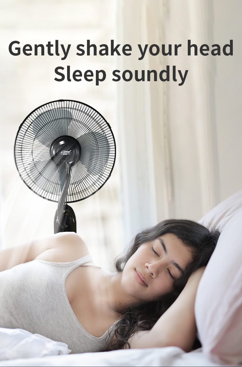 外贸喷雾电风扇家用扇落地扇遥控摇头工业加湿雾化降温大风力电扇详情3