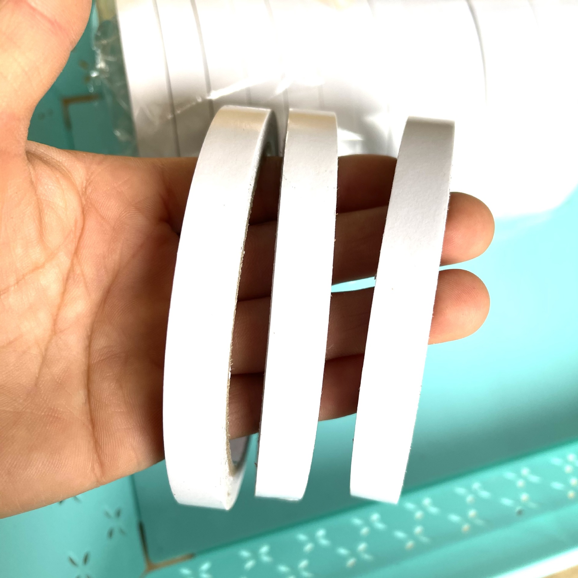 【 Zone 1-2 】【 Thickened 】 Double-sided tape 17/ pack 544/ box Stationery Double-sided tape single and double-sided tape paper hand-torn double-sided tape 1 yuan wholesale supply 2 yuan wholesale pic 6