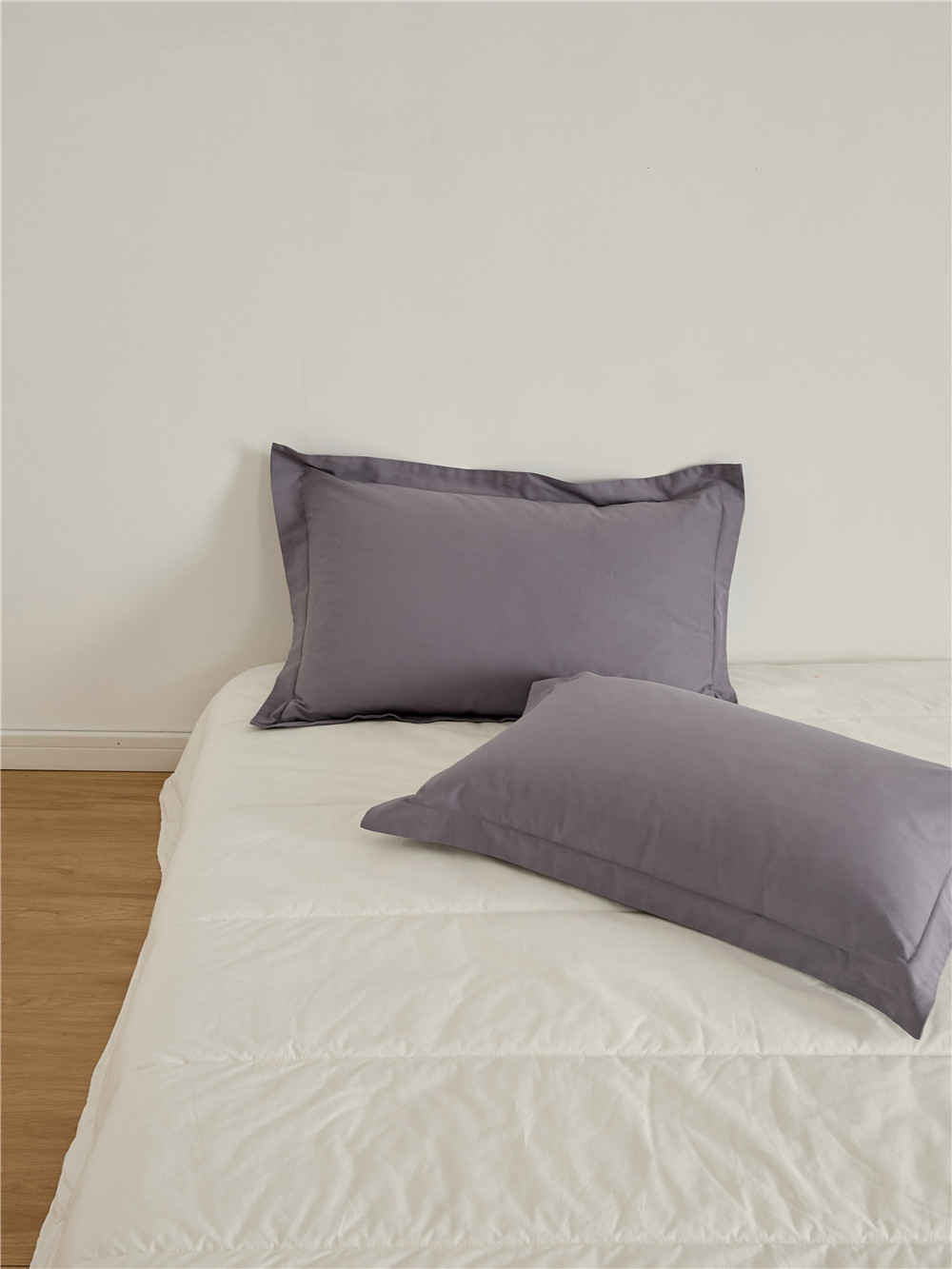 Long-staple cotton single item, all-cotton brushed quilt cover bed, simple pigment color pure cotton autumn and winter 1.8m bedding pic 141