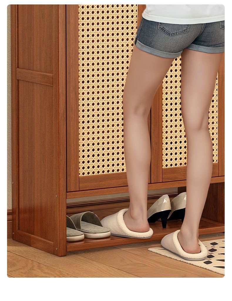 鞋柜高款立式轻奢感家用门口入户玄关置物大容量防臭收纳鞋架详情24