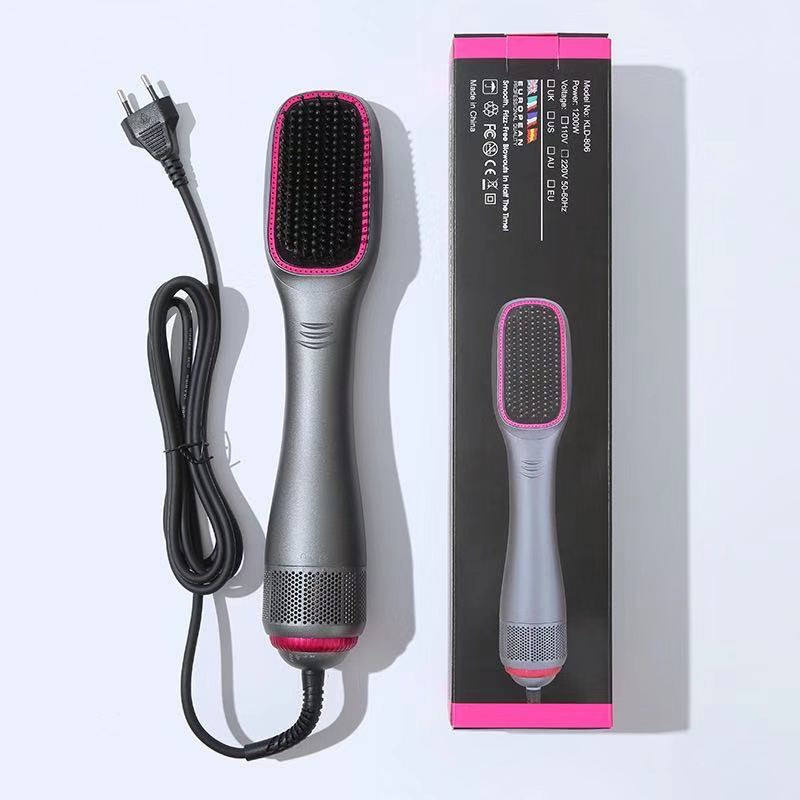 Cross-border foreign trade curling irons, heating copper combs, straightening combs, automatic curling irons, manual curling and straightening dual-purpose styling combs, clamping plates, P52 electric combs, LCD straightening combs, straightening rods, raf head combs pic 11