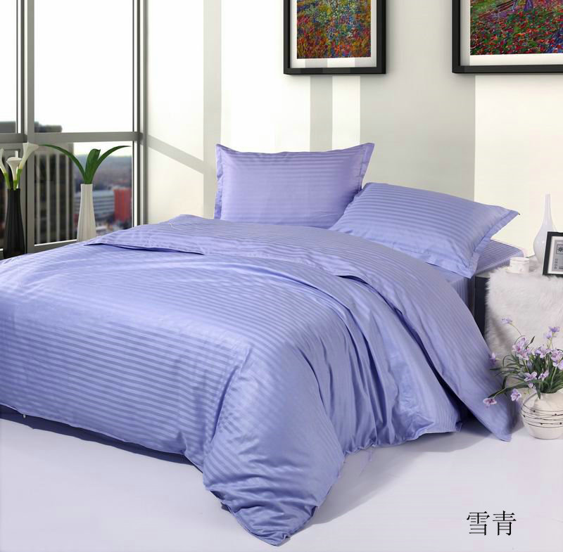 Pure cotton brocade bedding set, all-cotton pure white brocade strips, hospital bedding, four seasons style, light luxury pic 16