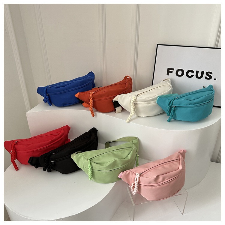 Summer casual candy-colored single-shoulder dumpling bag 2024 New trend neutral daily chest bag, beautiful and fashionable crossbody bag pic 31