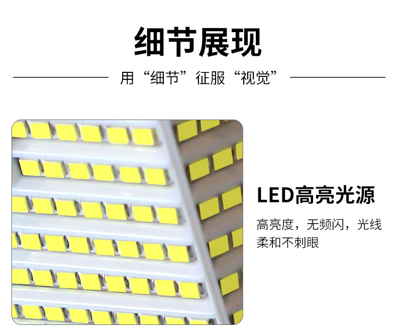 跨境太阳能壁灯416LED天黑自动亮户外庭院灯三面发光人体感应壁灯详情8