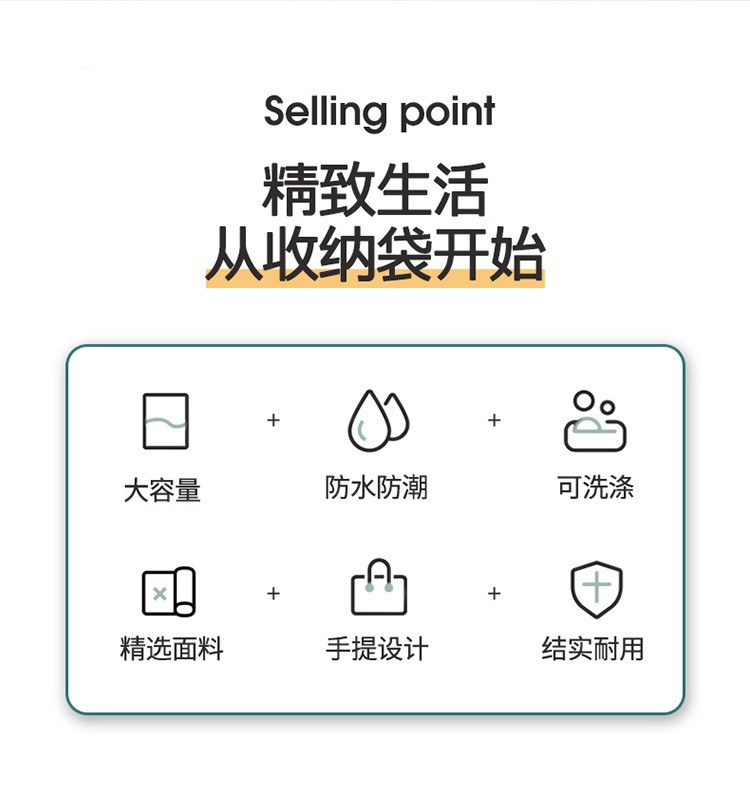 Wholesale of non-woven fabric storage bags, thickened moisture-proof cotton quilts, large-capacity household moving packing clothes, quilts and sorting bags pic 2
