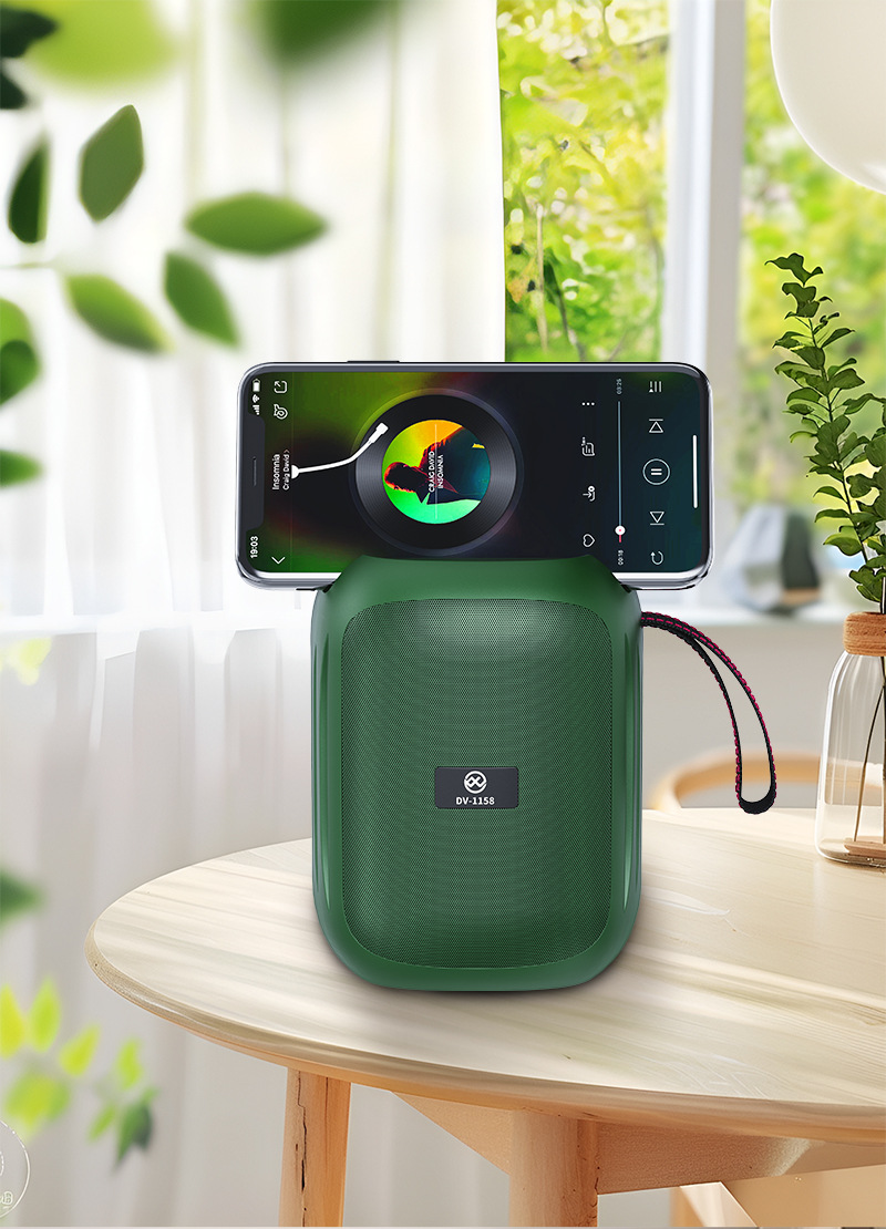 2025 New Bluetooth speaker, small outdoor music player, Cross-border player, improve sound quality, Bluetooth speaker gift pic 2
