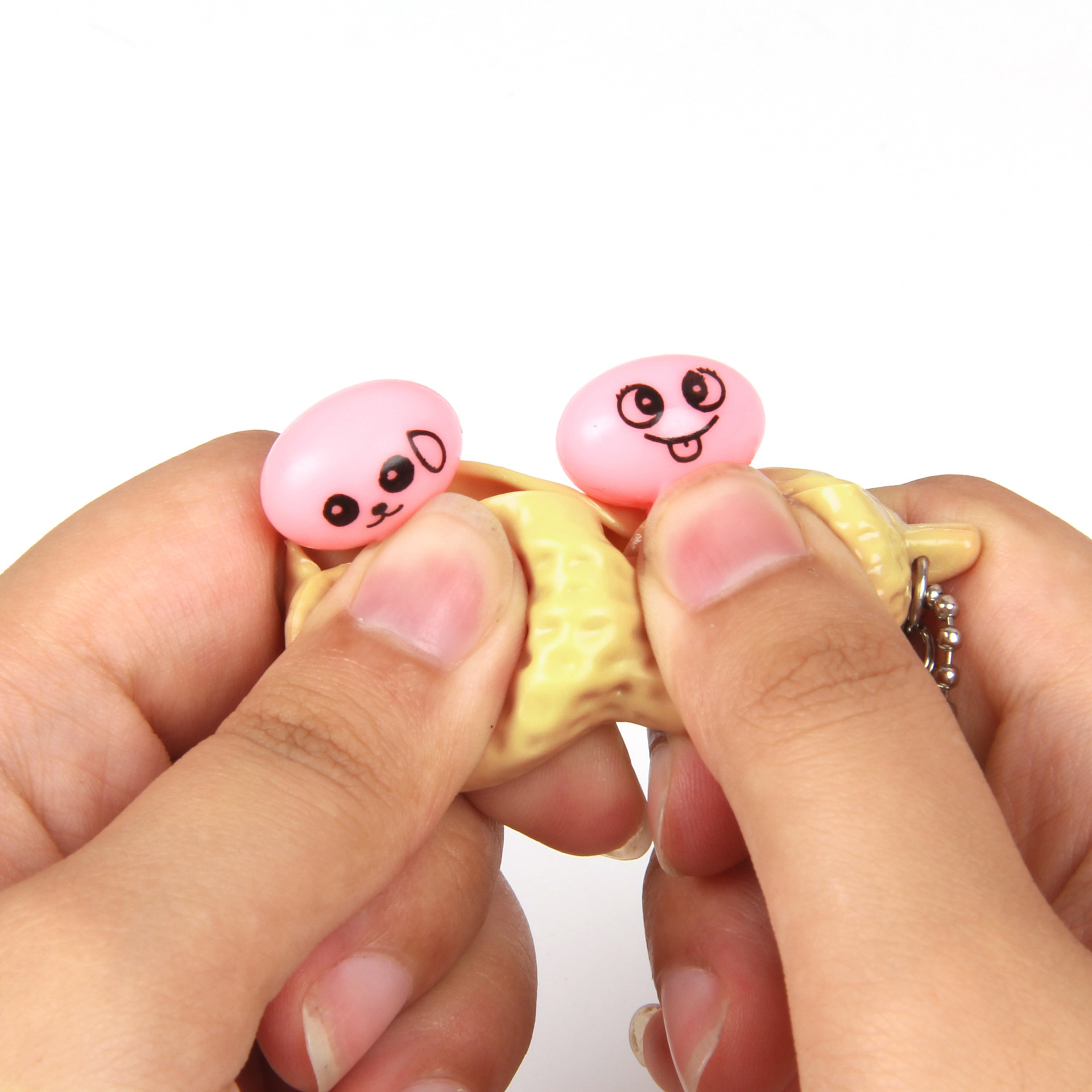 挤花生 表情花生挤挤乐 无限挤压 捏捏乐 花生钥匙扣 发泄玩具详情2