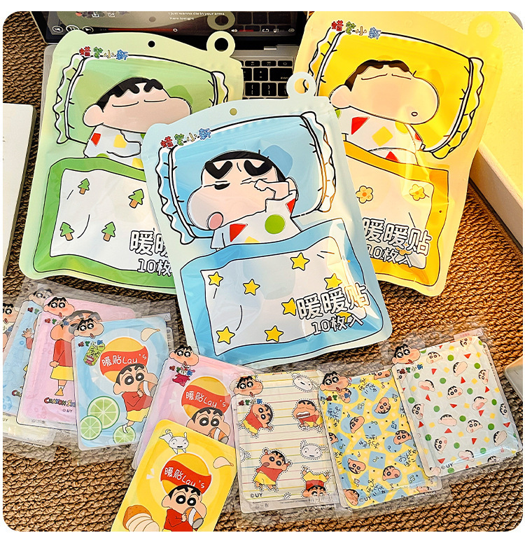 Crayon Shin-chan warm patch, a cute self-heating winter cold protection and warmth body patch for girls, wholesale pic 12