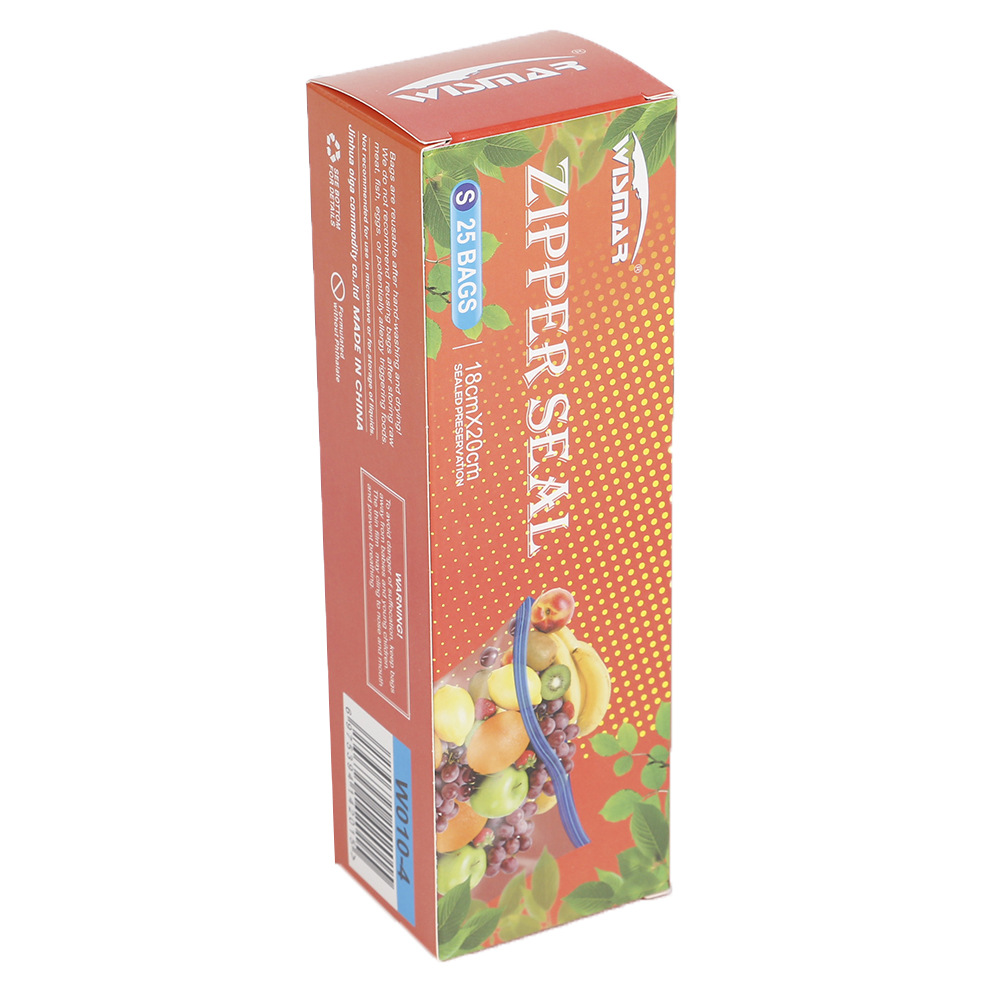 跨境外贸双筋食品密封袋 S/M/L冷冻袋详情6