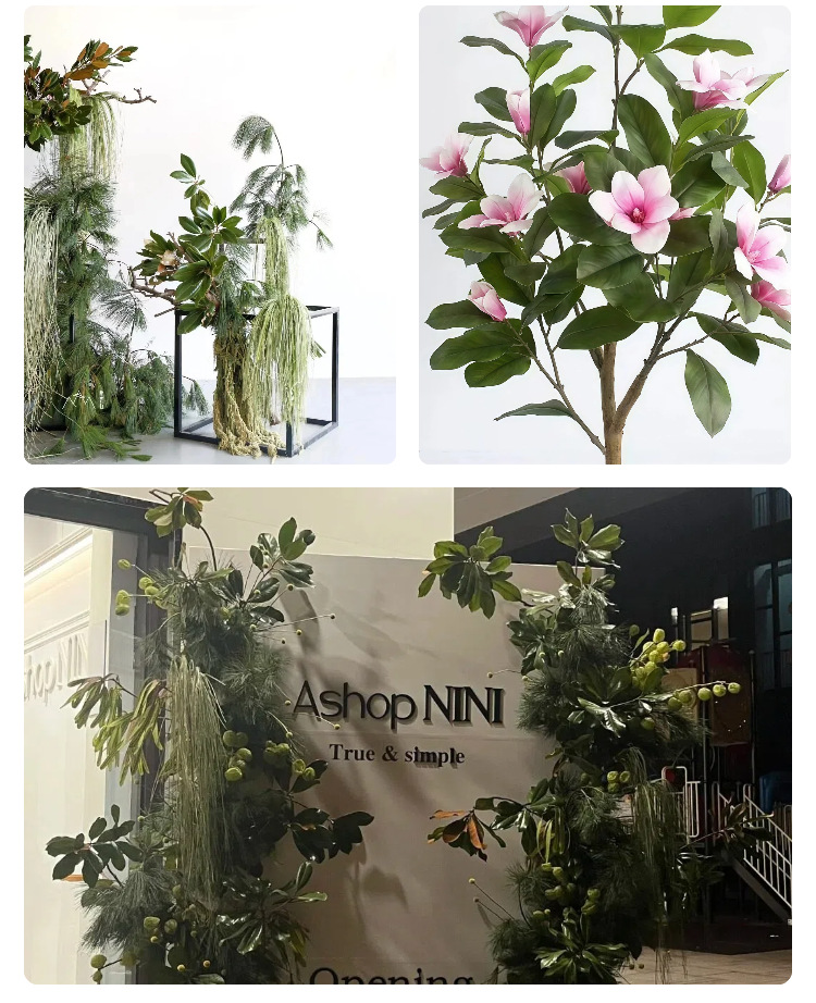 假花玉兰玉兰花仿真花中式禅意民宿酒店花艺摆件摄影道具装饰花束详情15