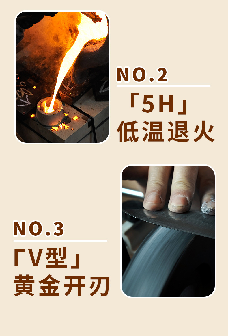 Bodis kitchen knife, kitchen knife set, cutting board combination, kitchen household spatula set, complete dormitory kitchenware pic 4