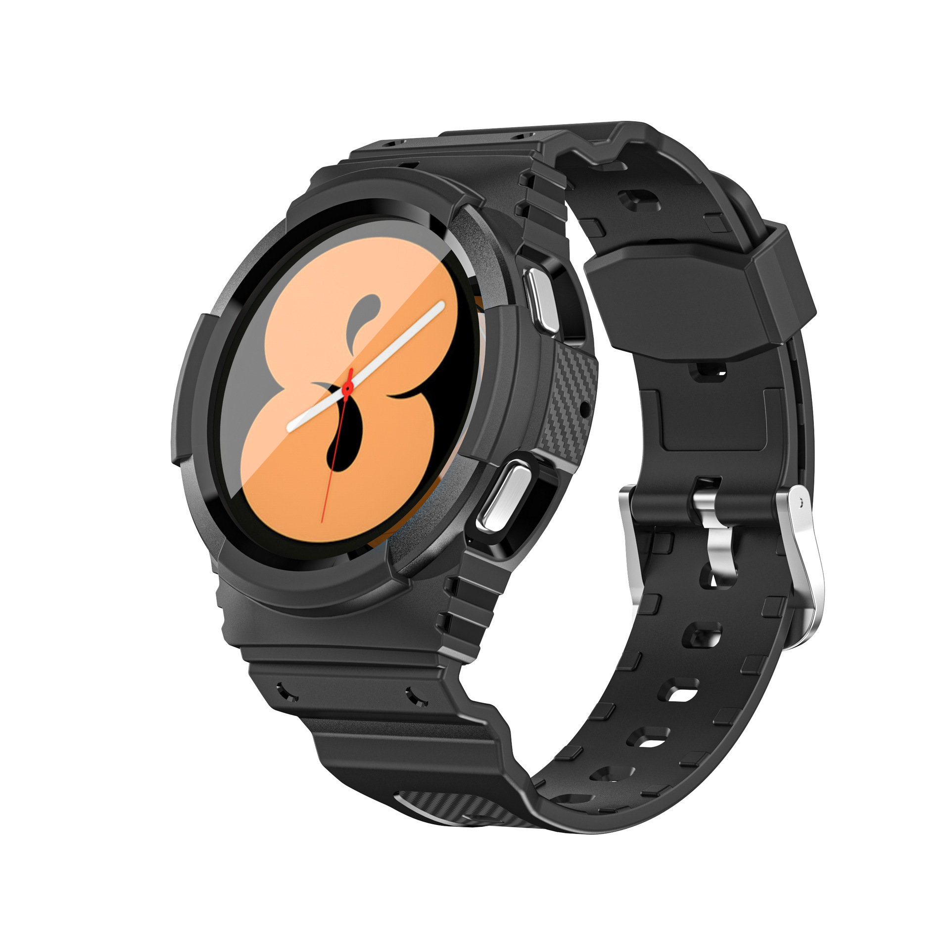 适用三星Galaxy Watch4/5手表TPU保护壳一体透明表带运动40/44mm详情12