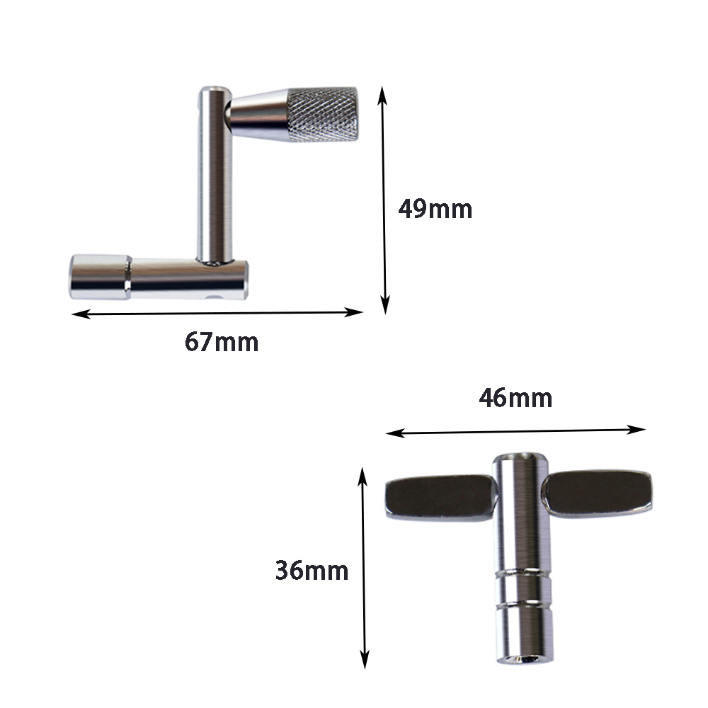 Z型鼓钥匙四角调节器鼓锁 高速转动速卸鼓钥匙架子鼓通用乐器配件详情9